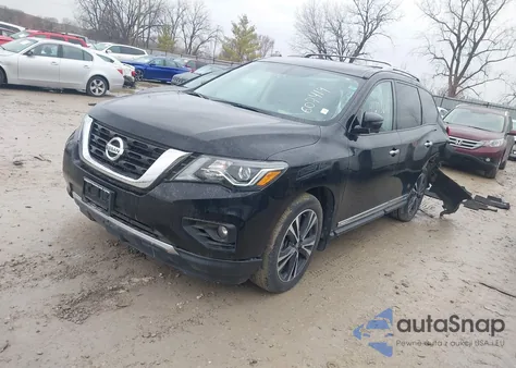 2020 Nissan Pathfinder Platinum 4Wd from USA, damaged, VIN 5N1DR2DM4LC607419